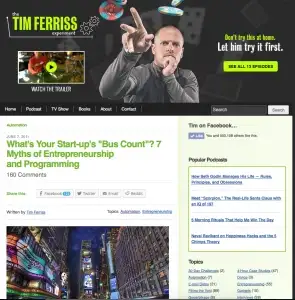 Site de la semaine de 4h (image de 2016)