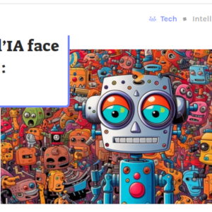 Article de Numerama traitant de la bataille de Google face à l'Open Source dans l'IA